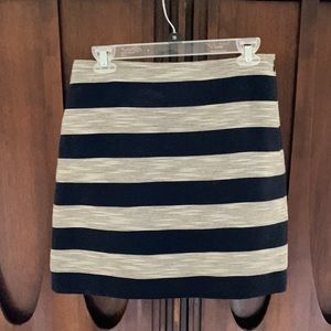Loft Striped Skirt